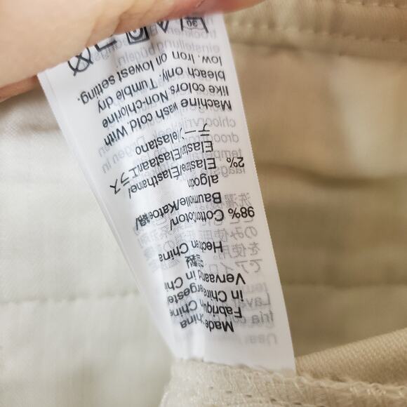 J. Crew Belted military Pant in Natural Size 0 - Picture 11 of 12